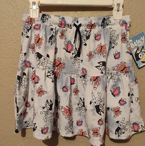 New Girls Size XL 14-16 Cute Bluey Skirt